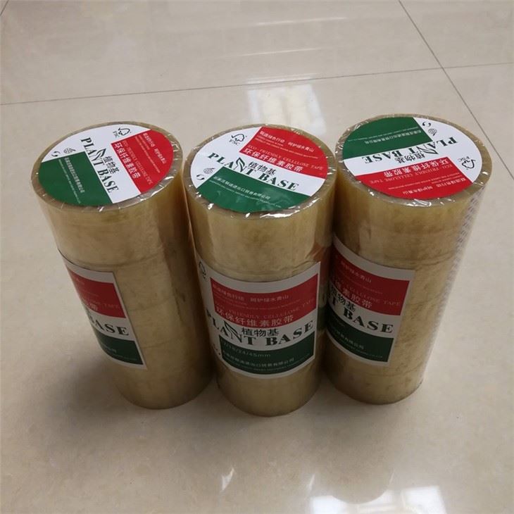 Cellulose Transparent Biodegradable Tape Eco-friendly
