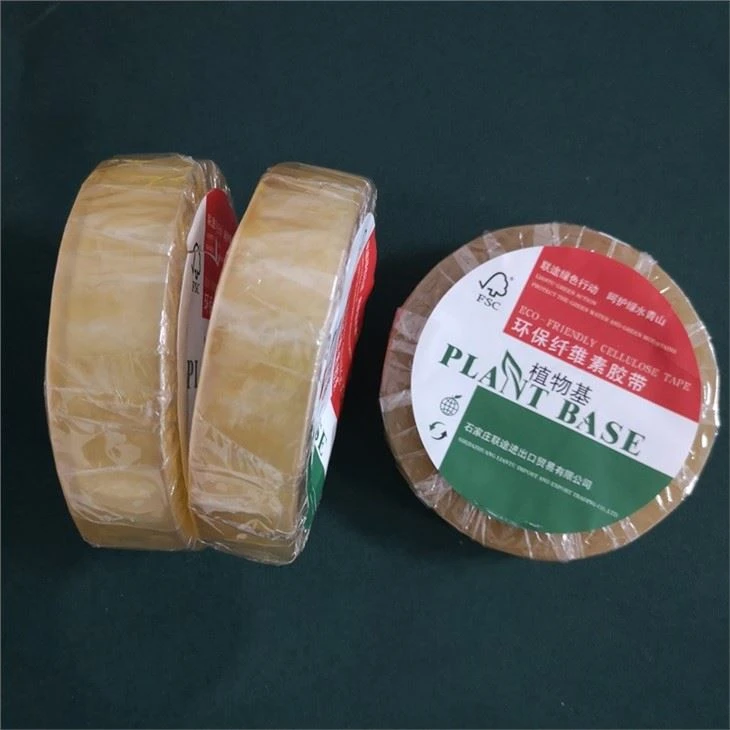 Cellulose Film Tape For Carton Sealing 2 In. (W) X 72 Yds. (L)