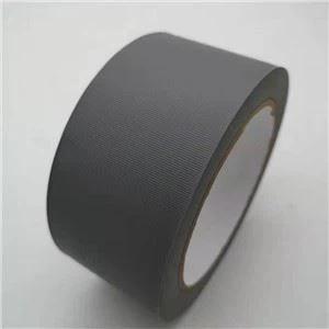 এমবসড সিলভার গ্রে PVC ইজি টিয়ার ডাক্ট টেপ 48mm*20m